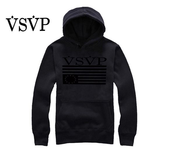

611l08 s-5xl vsv hoodies men winter fashion hip hop sweatshirts man fleece hoody pullover sportswear clothing, Black