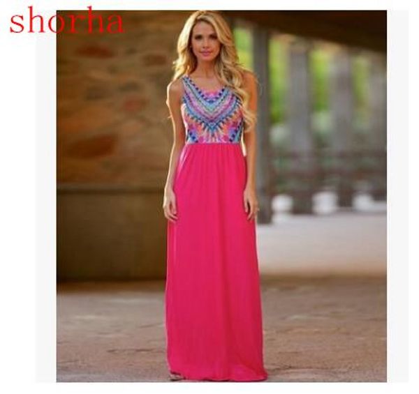 

2018 summer maternity dress maternity print red dress clothes dresses pregnant chiffon sleeveless long, White