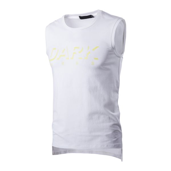 

Letter New Summer Men Sleeveless T -Shirt Casual Men 'S Tank Tops Vest Men Fitness Cotton Letter Mens T -Shirt Sportswear Undershirt
