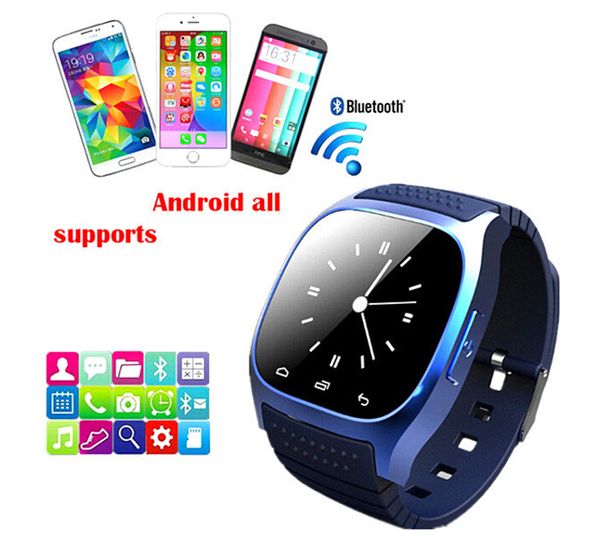 

Bluetooth Wrist Smart Watch M26 Waterproof Smartwatch Call Music Pedometer Fitness Tracker For Android Smart Phone PK A1