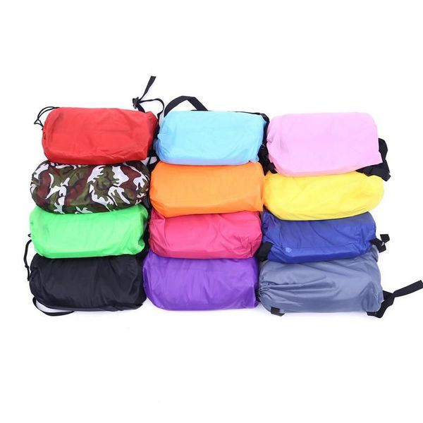 

20pc inflatable outdoor lazy couch air leeping ofa lounger bag camping beach bed beanbag ofa chair