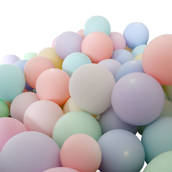 

100pcs mix color macaron latex balloons wedding birthday party 2.2g pink mint rose air helium latex baby decor baby shower girl