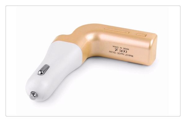 

g7 smartphone bluetooth mp3 radio player handfm transmitter modulator 2.1a car charger wireless kit support hands-micro sd tf card