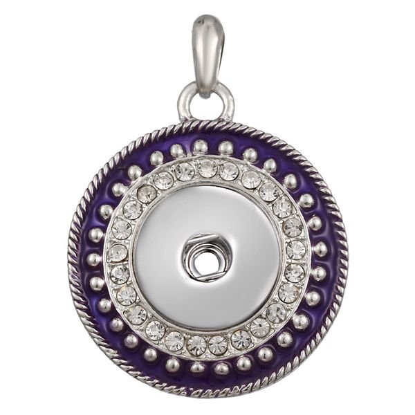 

подвески ожерелье кулон винтажный стиль 18 мм нуса оснастки кнопки ювелирные изделия много горный хрусталь украшения ювелирные изделия вывод, Bronze;silver