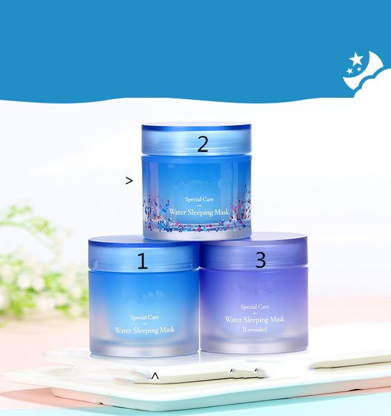 

new skin care face lotion special care water sleeping mask overnight skin care cream 70ml dhl shipping, White