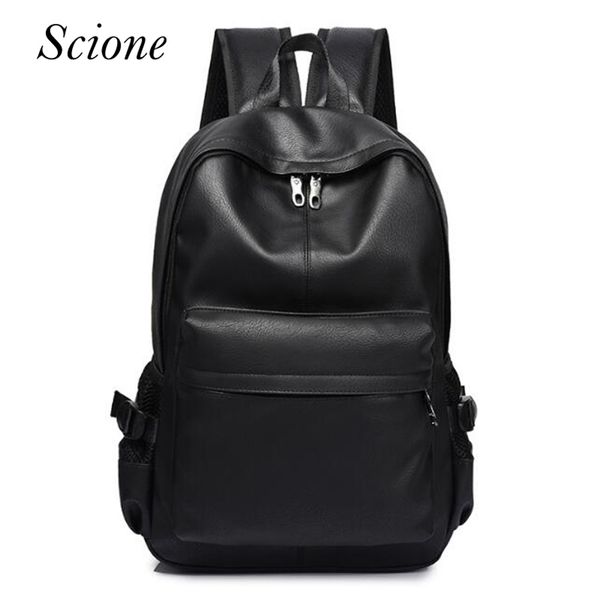 Acheter Sac A Dos En Cuir Pour Hommes De Mode Sac A Dos Pour
