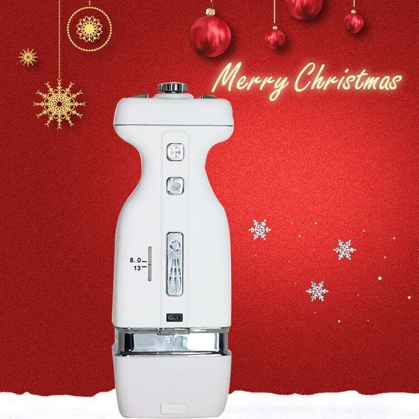 

2018 new arrivalhello body homeuse slimming machine portable hifu two depth unconsumables technology effective cellulite reduce product