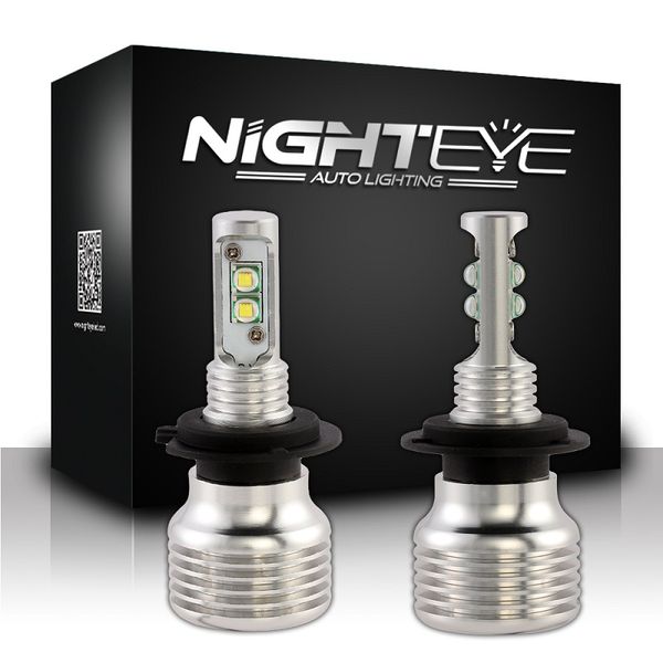 

a349 50w h1 h3 h4 h7 h11 9005 hb4 auto car led fog driving light bulbs lamp drl 4000lm 6500k white high power
