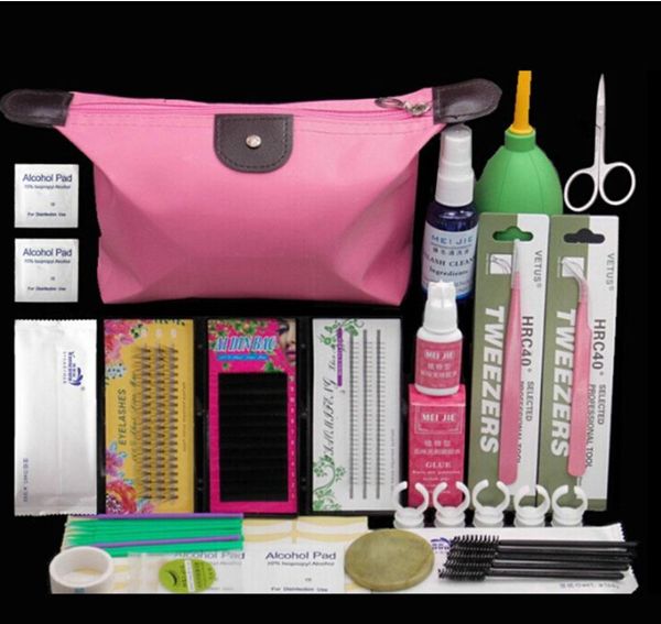 

professional eyelashes extension curler kit false eyelash lashes makeup set fashion eyelash extension kit makeup set
