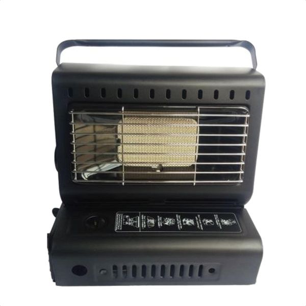 

2 in 1 butane portable butane gas heater warmer with gas connector outdoor camping tent hiking