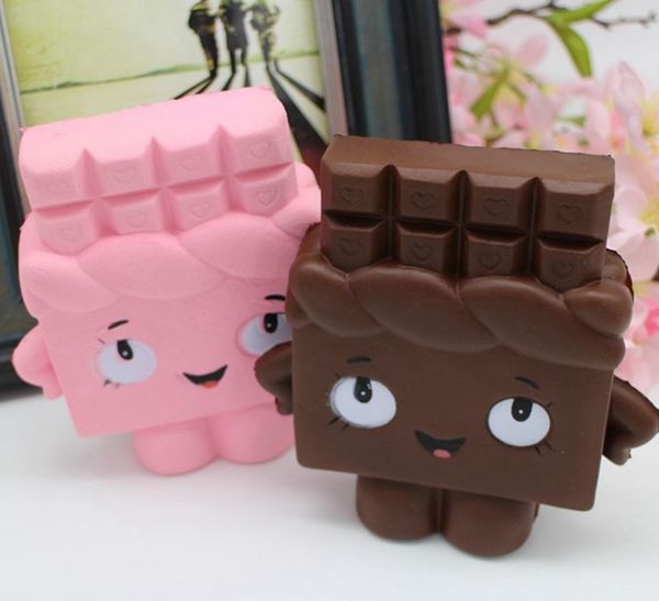 

soft squishy chocolate toy phone strap slow rising relieves stress anxiety cabinet decor kids gift keychain