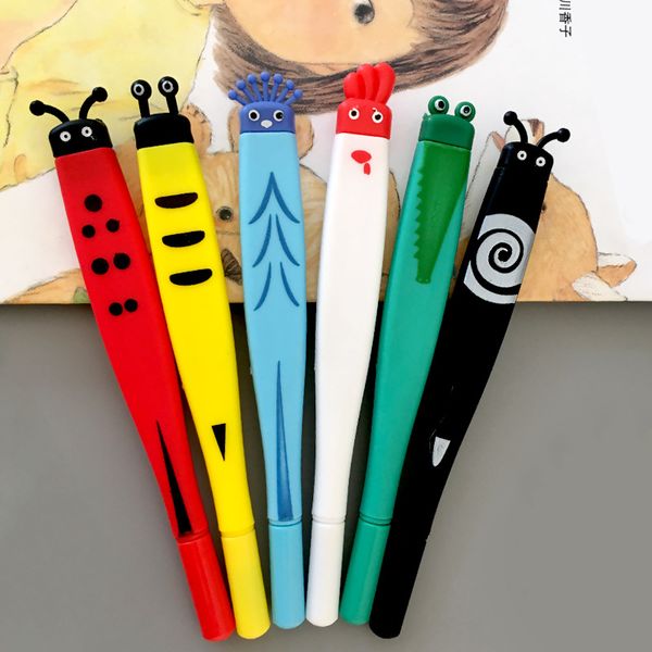 

cartoon new cute soft glue animal neutral pen creative students office stationary gel-pen