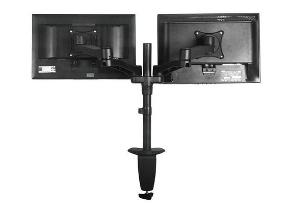 Desktop Lcd Monitor Mount S Promo Codes Deals 2019 Get Aluminum Alloy Full Motion Dual Screen Led Lcd Monitor Holder Desktop Clamping Tv Mount Arm