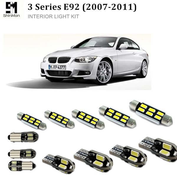 2019 Shinman Error Free Car Led Interior Light Kit Auto Led Bulbs For Bmw E92 2007 2011 Led Interior Lighting From Molls 27 14 Dhgate Com