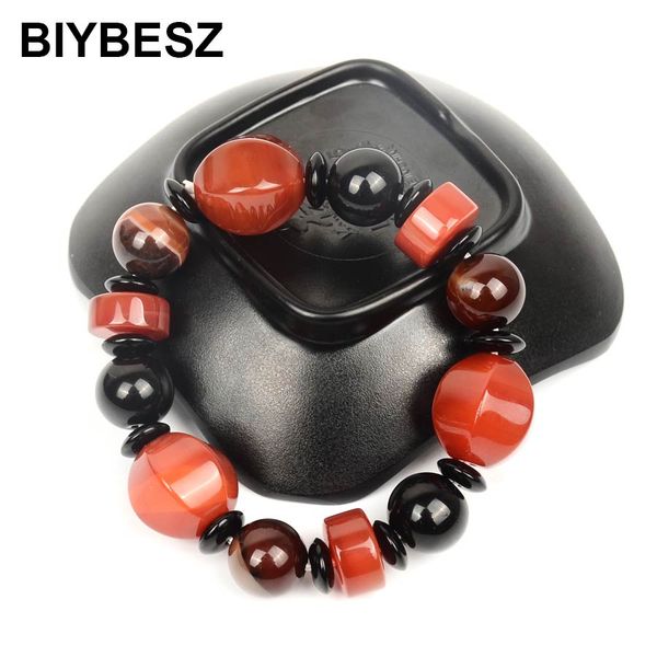 

tibetan beads bracelet lucky red black stone charm men's wrist natural stone bracelet men jewelry buddha bracelets gifts for him