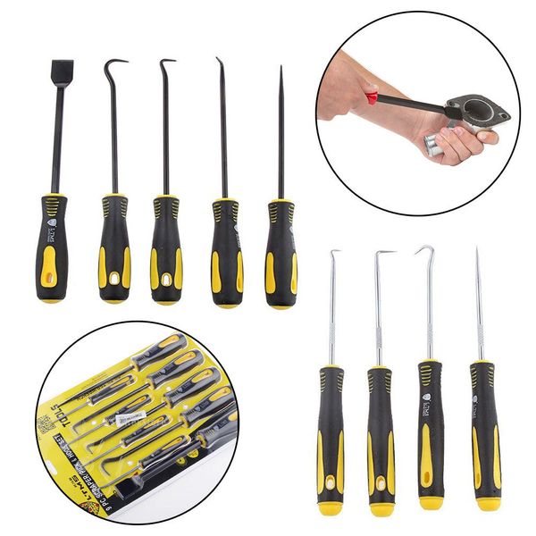 

2019 9pcs scraper hook pick set car removal hand tool scraping o rings seals bushes 25cm ing