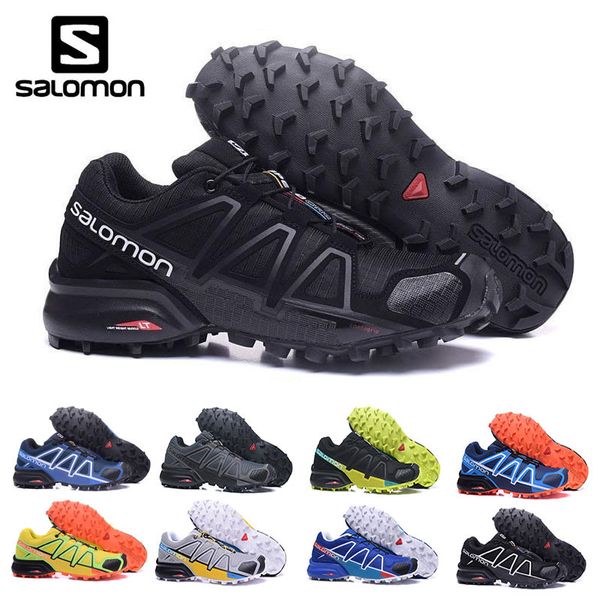 

Оригинал Salomon Speed cross 4 CS IV мужчины кроссовки открытый спорт Zapatillas тренер скорость C