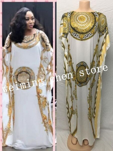 

dress length:140cm chest:116cm new fashion print sleeve loose style dashiki stripe long dresses for lady/women, Red