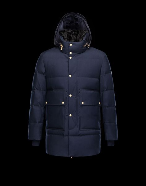 

2019 new! top brand мужские рабле вниз parka зимняя куртка arctic parka navy черный зеленый красный открытый толстовки доставка dhl, Black