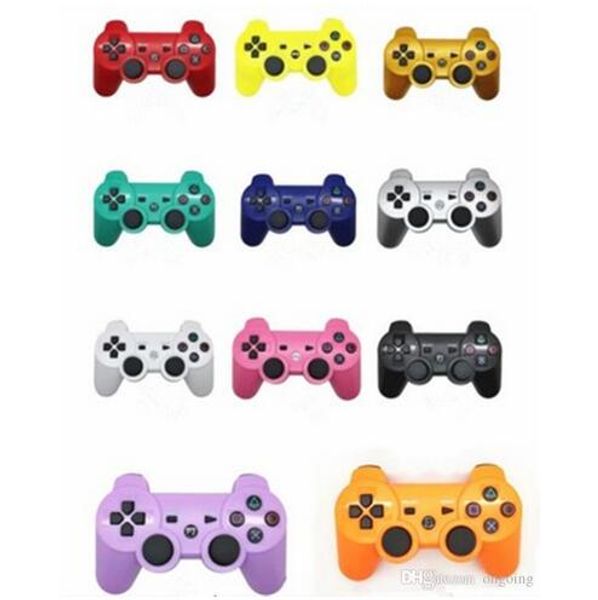

Контроллер PS3 беспроводной Bluetooth игры для PlayStation 3 PS3 Game Многоцветный контроллер Джойстик для Android Видеоигры без упаковки