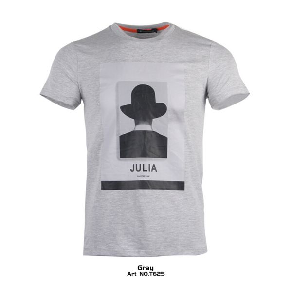 

Spring Summer New Style Illustrations Mens Short Sleeved T-shirts Cotton Fashion Tee