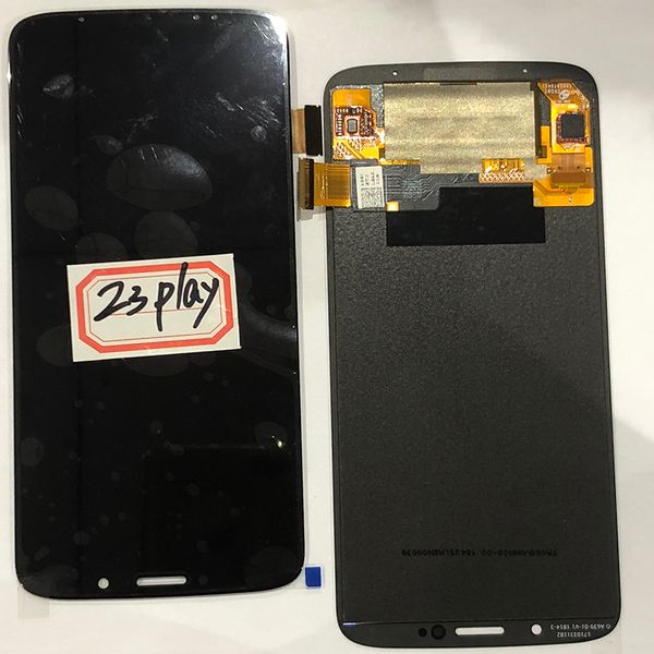 6.01 digitalizador de tela de LCD para Motorola Moto Z3 Play XT1929 (sem moldura) preto