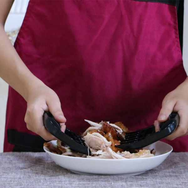 

plastic bear claws barbecue fork box packing thickening solid meat divided tearing food grade beef outdoor bbq