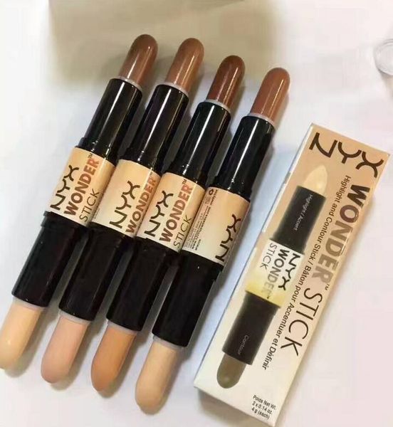 

NYX Wonder Stick Double-ended concealer Wonderstick Highlight & Contour Stick shade stick Light Medium Deep Universal Cream Concealer Pen