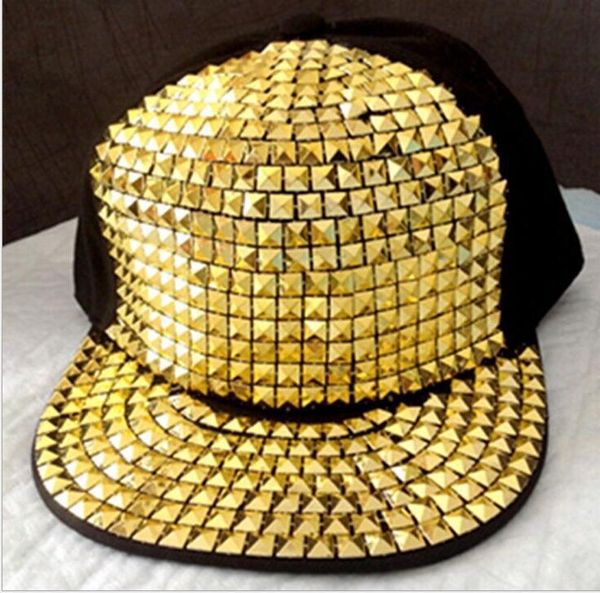 

new fashion sequined baseball cap punk diamond hip hop hats snapback outdoor sunshade caps hats for ladies, Blue;gray