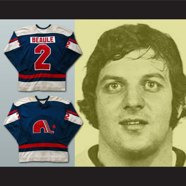 

#2 Alain Beaule Quebec Nordiques Hockey Jersey 100% Stitched Embroidery Logos Hockey Jerseys Free Shipping