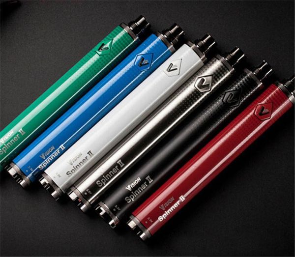 

Видение Spinner II 1600mah электронные сигареты Ego Twist 3.3 V-4.8 V Vision Spinner 2 e-cigs бесплатная доставка