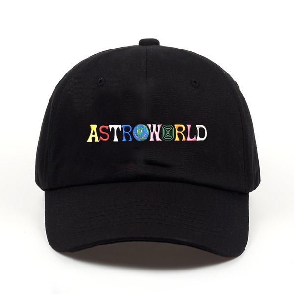 

Весна осень ASTROWORLD Hat Трэвис Скоттс последний Astroworld Cap 100% хлопок письмо Вышивка шапки для мужчин