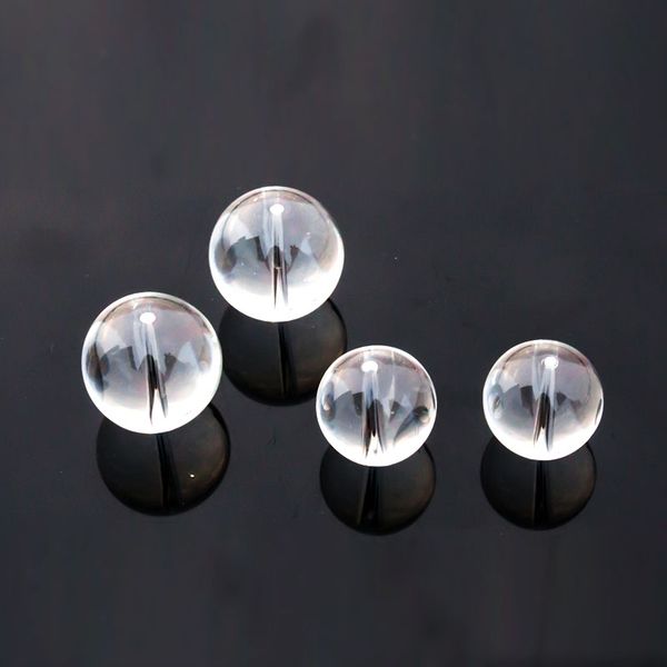 Glaskugel-Vergaserkappenblase für Quarz-Thermo-Banger, flache Oberseite, kuppelloser Quarznagel, Außendurchmesser 25 mm, Glasperlen, Kugelkappen, dicke Glas-Wasserrohre, CB3