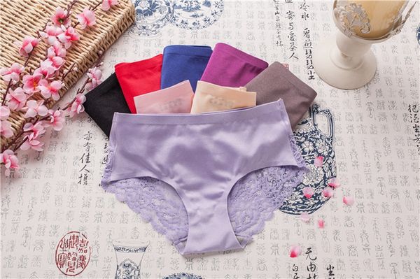 

new dupont fabric ultra-thin comfort underwear women seamless panties for women briefs, Black;pink