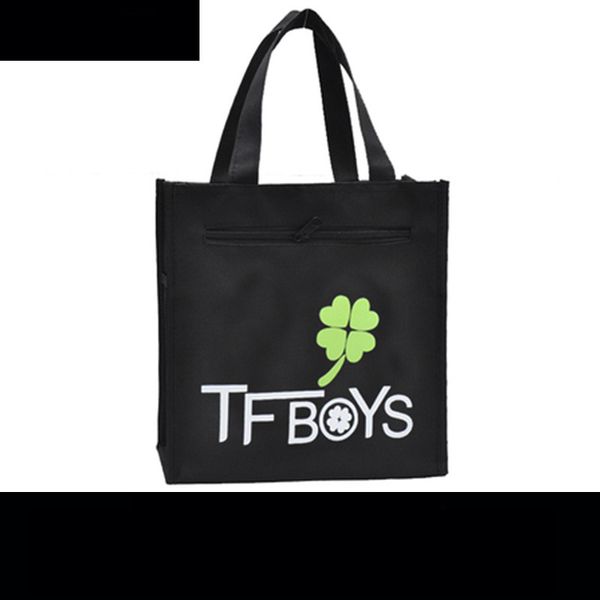 

waterproof handbag male god lunch box bag men's lunch bag thickening with rice for men and women, Blue;pink