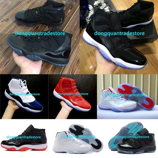 

11 prom night cap and gown blackout win like 82 96 gym red chicago midnight navy basketball shoes 11s bred space concords sp
