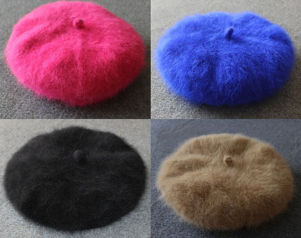 

2018 fashion 100% pure real hat women casual handmade fur cap kfp702, Blue;gray