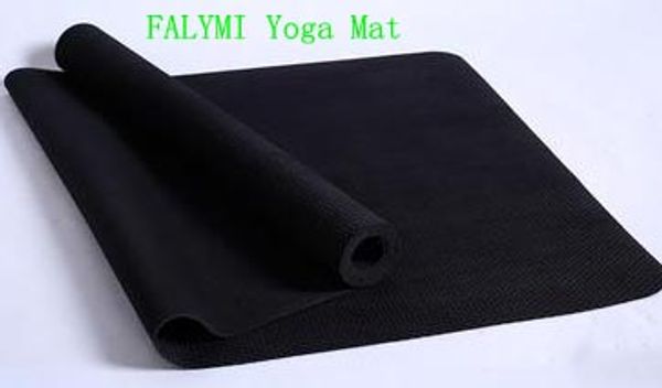 

falymi 1mm thick black color durable & high-quality tpe yoga mats