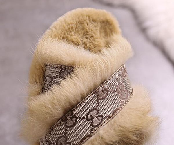 

fashion luxury designer women shoes slippers womens shoes women slippers indoor sandals girls fashion scuffs fur slides, Black
