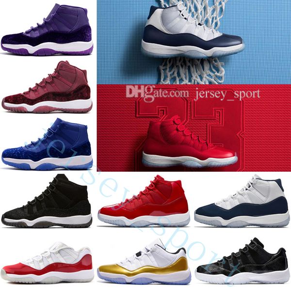 

new 11 11s gym red chicago midnight navy win like 82 96 space jam 45 prm heiress men basketball shoes bred 72-10 georgetown sports sneaker