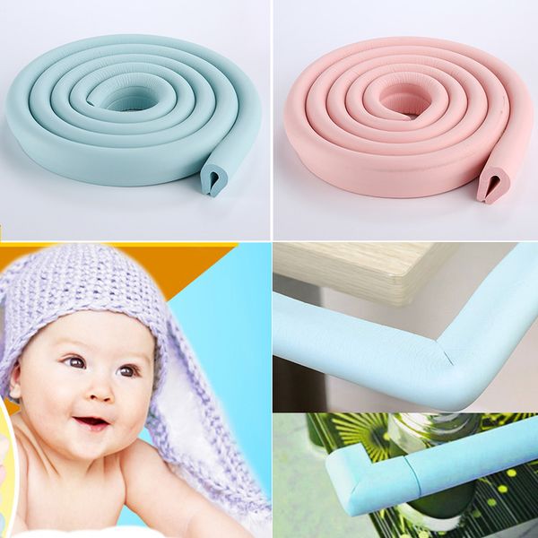 

2m u shape baby safety soft corner edge foam guard cushion for glass table yh-17