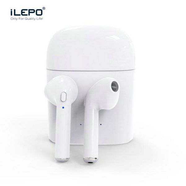 

i7 TWS Bluetooth Earphones earbuds Mini Bluetooth Wireless Headphones 5 Colors With Charging box for Android iPhone 8 X with Retail package