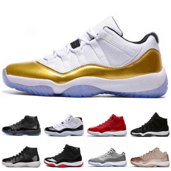 

11 prom night cap gown blackout win like 82 96 gym red midnight navy basketball shoes 11s bred space james 45 sports sneaker