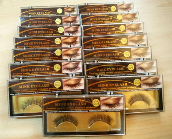 

premium quality mink false eyelashes naturally messy bushy false eyelashes fashion true hair cross false eyelashes makeup tool
