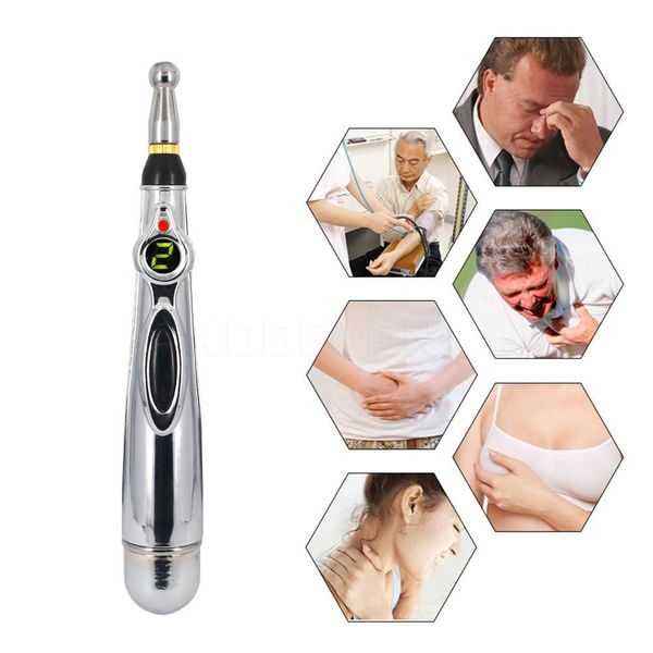 

New t electronic acupuncture pen electric meridian la er therapy heal ma age pen meridian energy pen relief pain tool