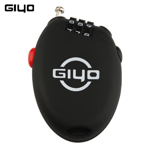 

2018 bike multi function mini cable lock bicycle 3 digit password coded lock cycling anti theft retractable wire line