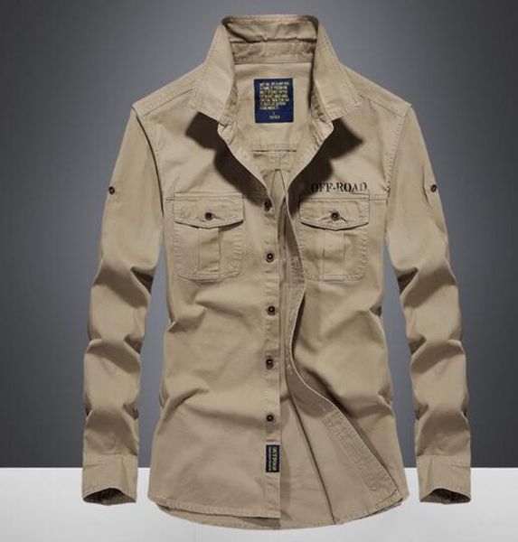 

autumn 2022 new men's long-sleeve shirt outdoor pure cotton shirt casual large size shirts, White;black