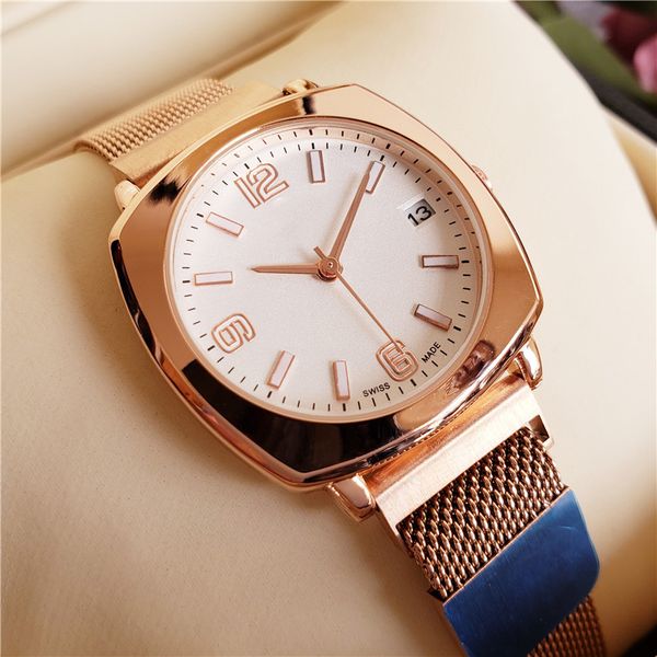 

Лучшие продажи новый стиль роскошные женские часы из нержавеющей стали леди мода