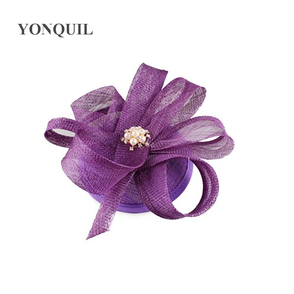 

elegant 15 colors available sinamay material fascinator t-platform hair accessories birthday hat race millynery fnr160307, Slivery;golden