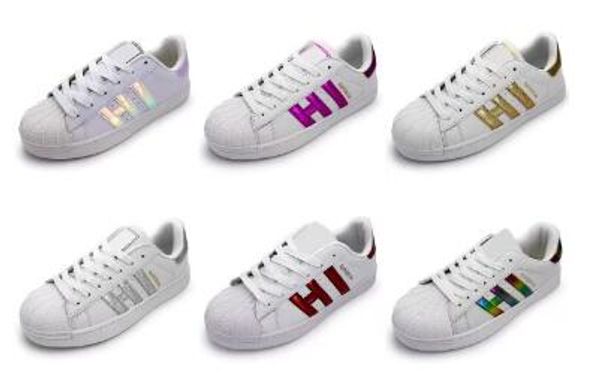 

Fast shipping 2017 Summer Fashion mens Casual shoes Superstar Female Flat Shoes Women Zapatillas Deportivas Mujer Lovers Sapatos Femininos